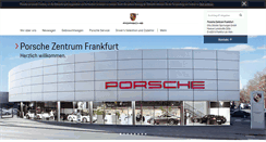 Desktop Screenshot of porsche-frankfurt.de